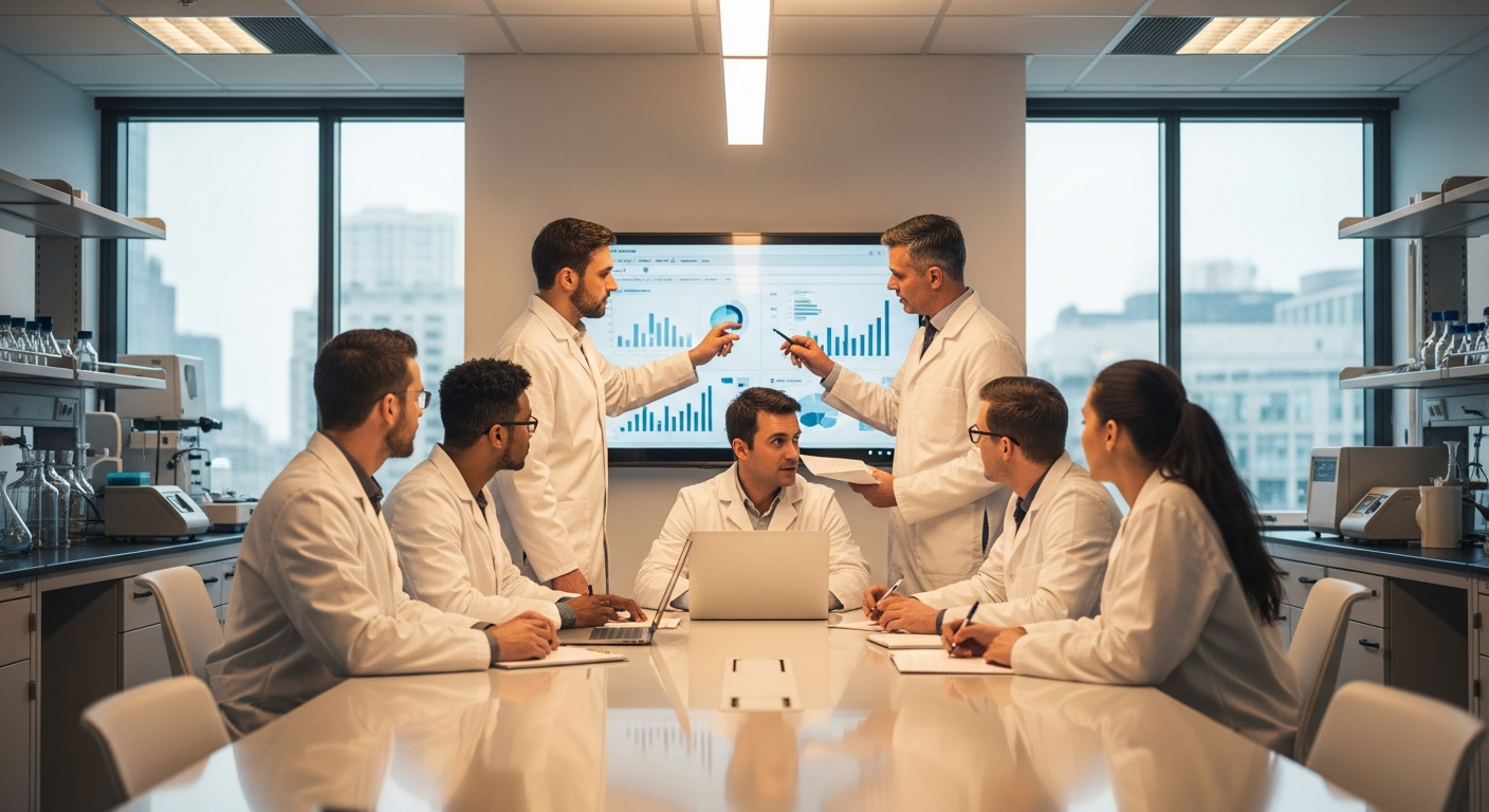 Celebrity Sciences team meeting